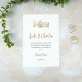 Fulham Palace Wedding Invitation, Wedding Venue Illustration