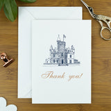 Carlowrie Castle Wedding, Anniversary and Engagement Thank you Cards